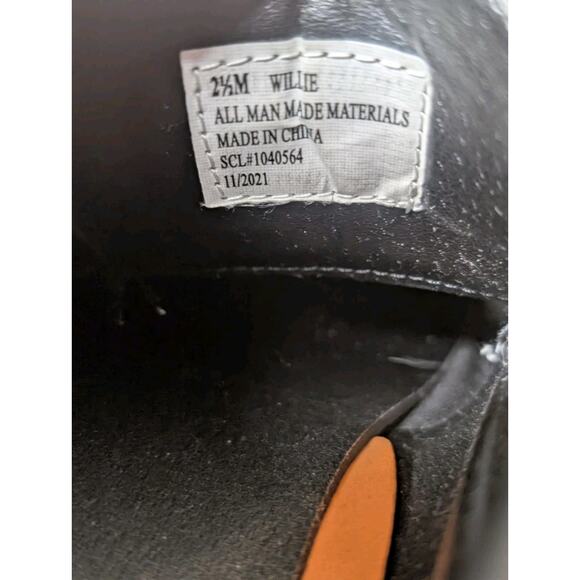 Madison Avenue Boys Oxford Willie Style Dress Shoes Black Size 2.5 M - Picture 7 of 9